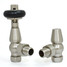 T-MAN-021-AG-SN - Eastbury Traditional Manual Angled Brushed Satin Nickel Radiator Valves with Sleeves T-MAN-021-AG-SN - Eastbury Traditional Manual Angled Brushed Satin Nickel Radiator Valves with Sleeves